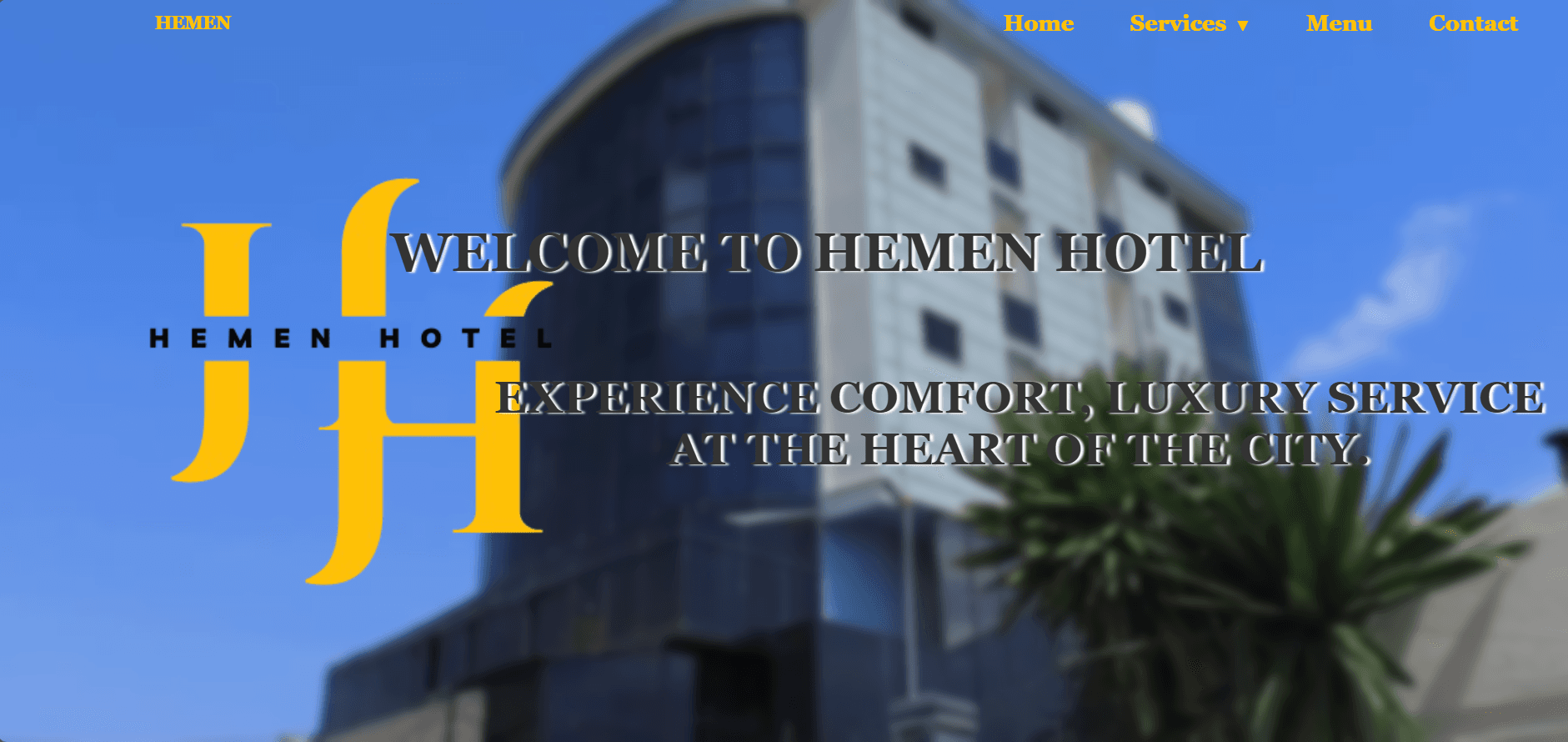 Hemen Hotel Website